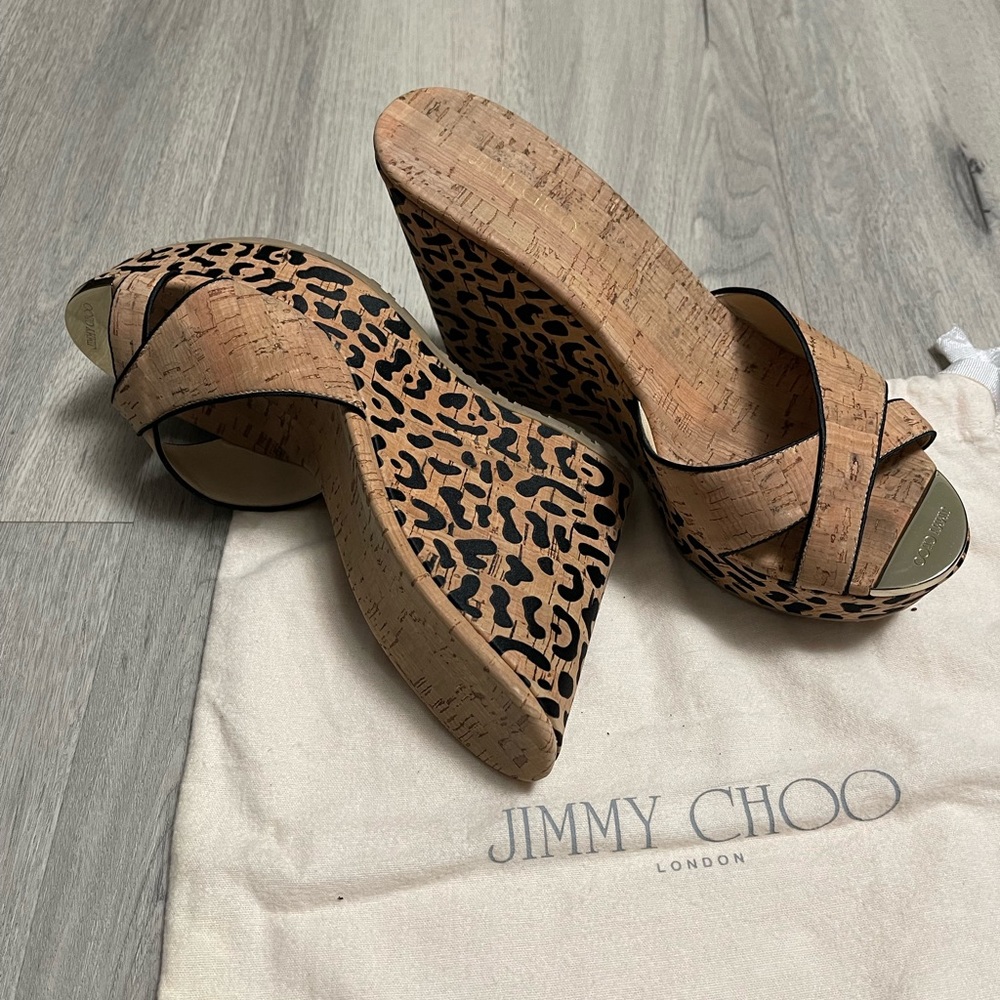 Jimmy Choo Wedge Sandals